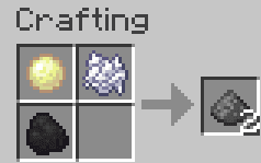 Craftable gunpowder recipe